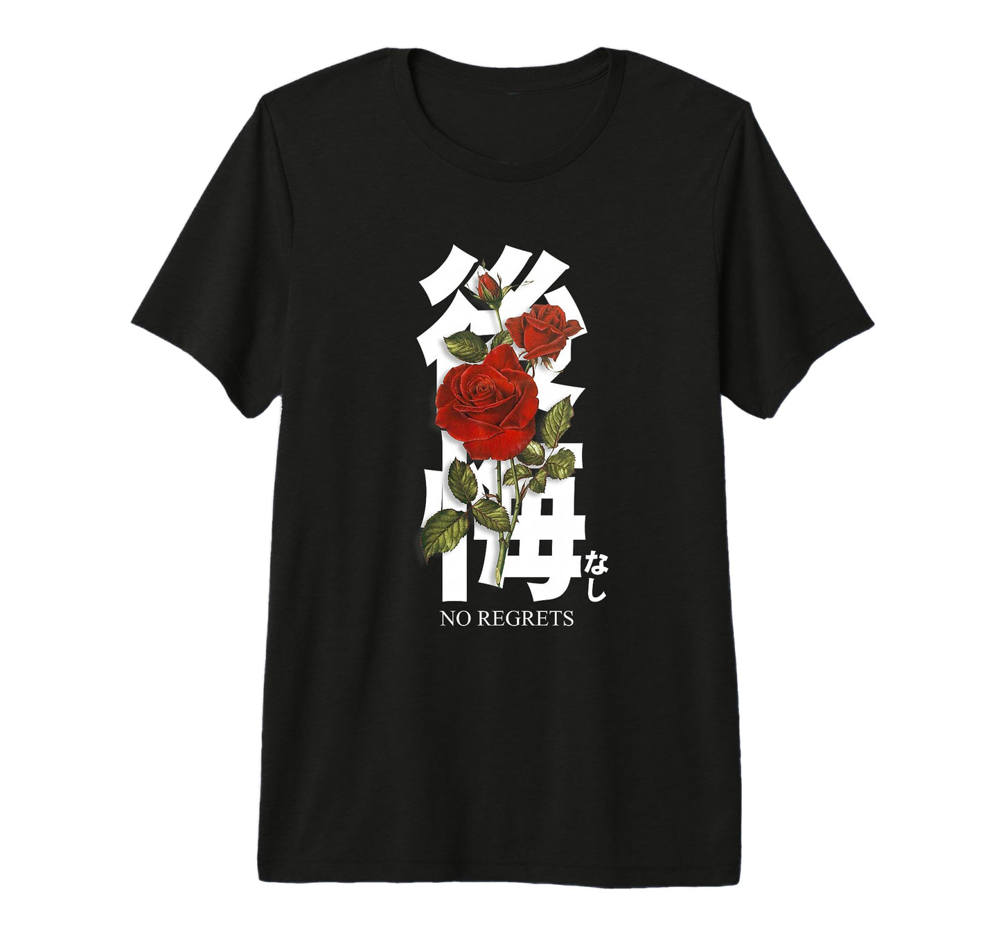 Red Rose 80S 90S Soft Grunge Goth T-Shirt - Minimalist Print Men Women - T-Shirt, Sweatshirt, Hoodie