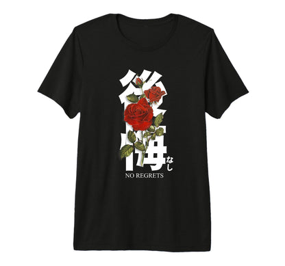 Red Rose 80S 90S Soft Grunge Goth T-Shirt - Minimalist Print Men Women - T-Shirt, Sweatshirt, Hoodie