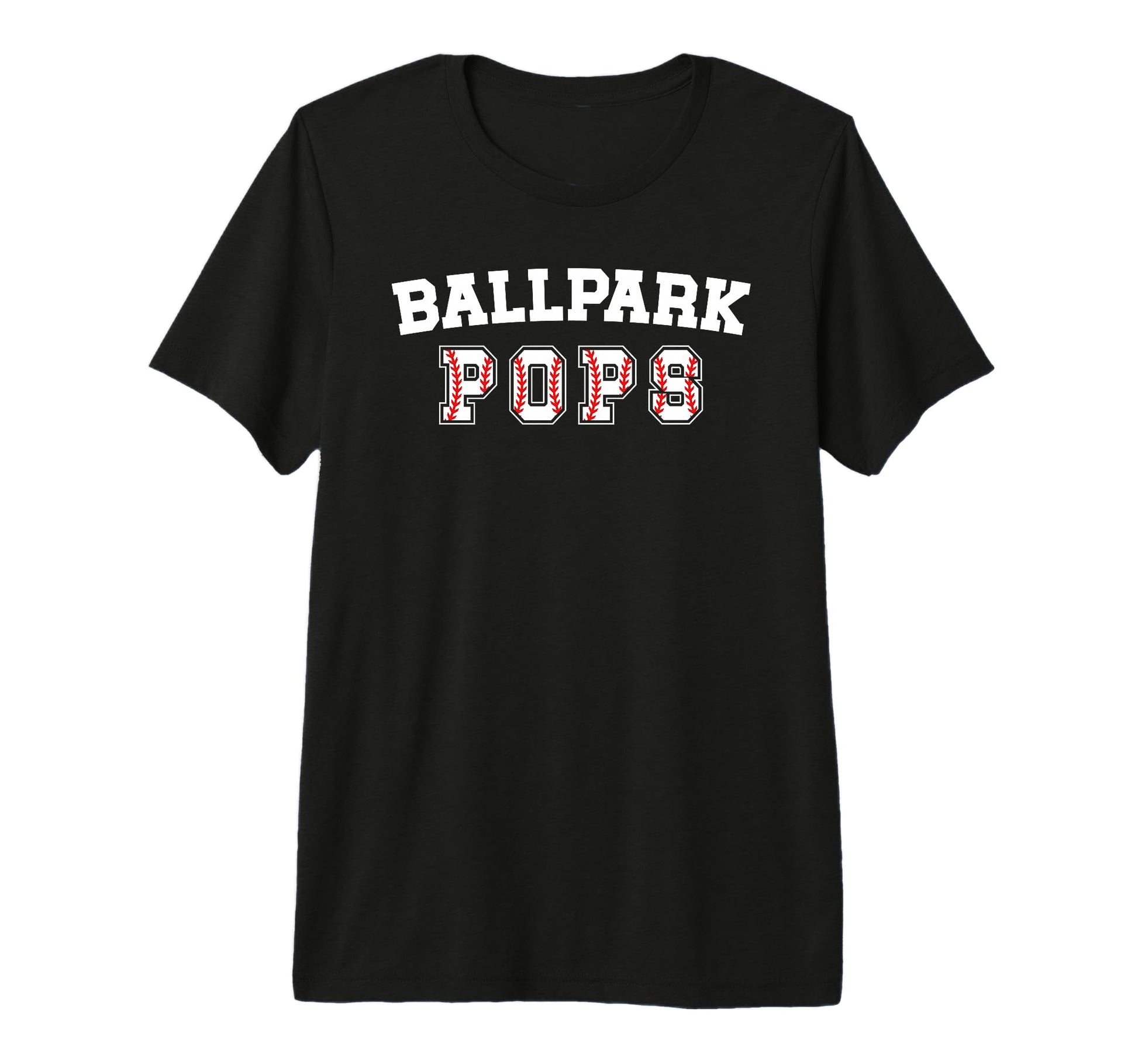 Mens Ballpark Pops Baseball Pops T-Shirt - Fun Novelty Design for Adults - T-Shirt, Sweatshirt, Hoodie