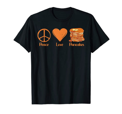 Pancake Lover Gifts Accessories T-Shirt - Custom Art Print for Adults - T-Shirt, Sweatshirt, Hoodie