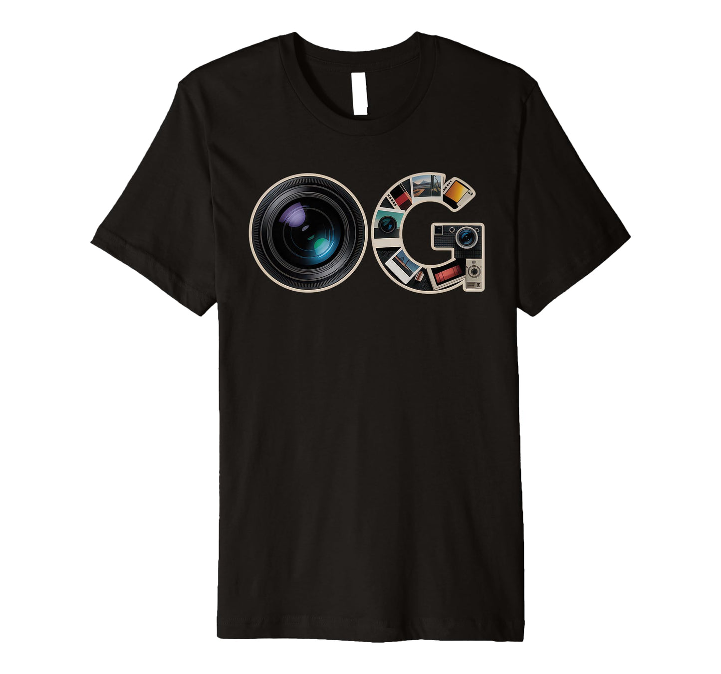 Old School Og Hip Hop Vinyl Cds T-Shirt - Custom Art Print for Adults - T-Shirt, Sweatshirt, Hoodie