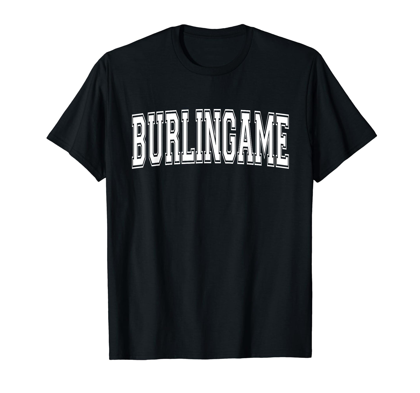 Burlingame Ca California Usa Sports T-Shirt - Minimalist Print Unisex - T-Shirt, Sweatshirt, Hoodie