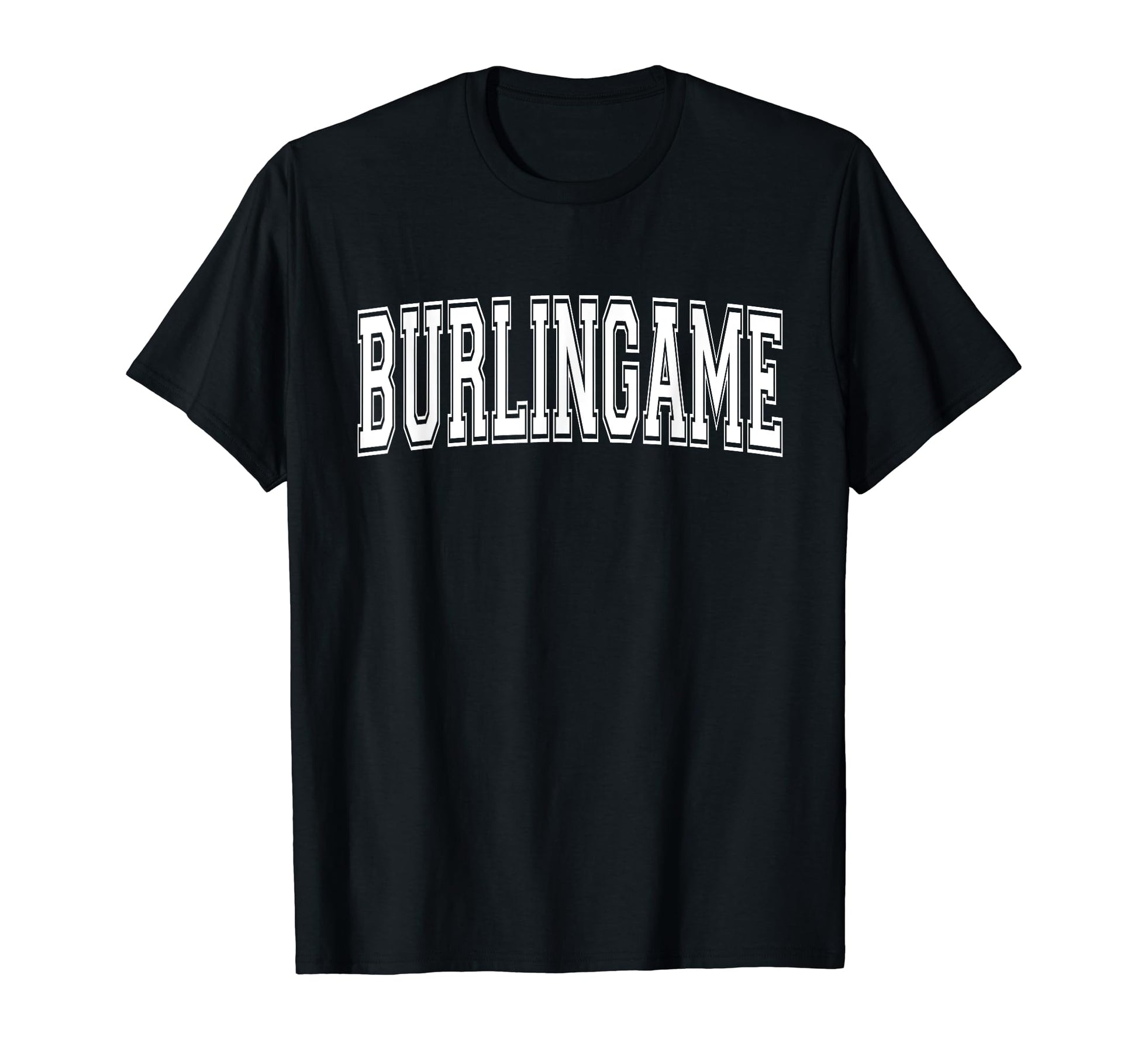 Burlingame Ca California Usa Sports T-Shirt - Minimalist Print Unisex - T-Shirt, Sweatshirt, Hoodie