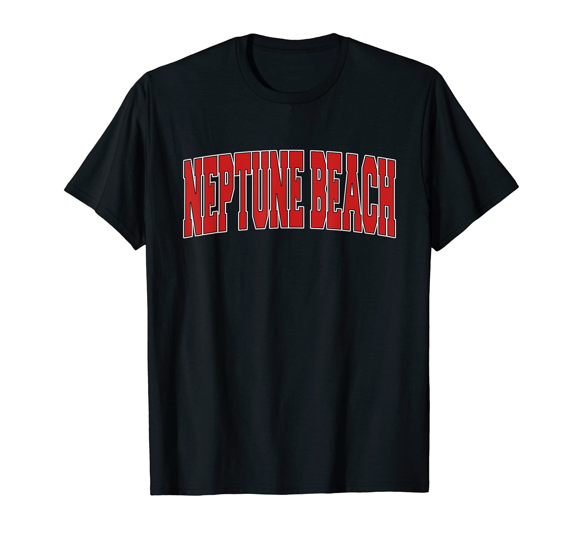 Neptune Beach Fl Florida Varsity Usa Sports T-Shirt - Trendy Graphic Unisex - T-Shirt, Sweatshirt, Hoodie