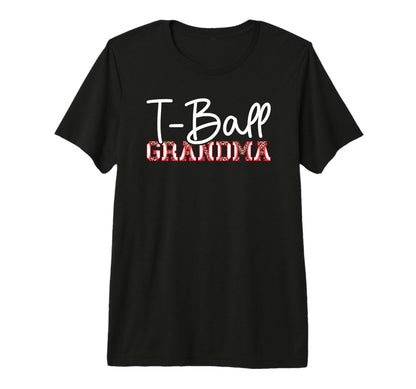 T Ball Grandma Leopard Baseball T Ball T-Shirt - Novelty Apparel Men Women - T-Shirt, Sweatshirt, Hoodie