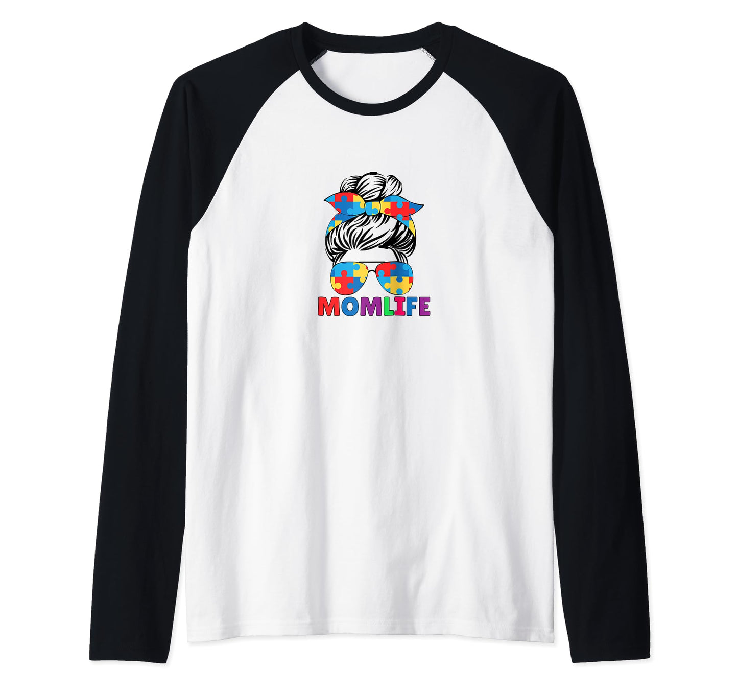 Autism Mom Life Autistic Gift Sunglasses Hoodie - Streetwear Style Unisex - T-Shirt, Sweatshirt, Hoodie