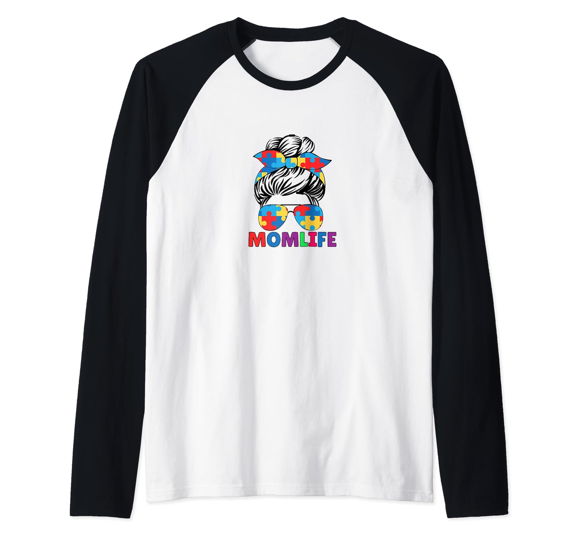 Autism Mom Life Autistic Gift Sunglasses Hoodie - Streetwear Style Unisex - T-Shirt, Sweatshirt, Hoodie