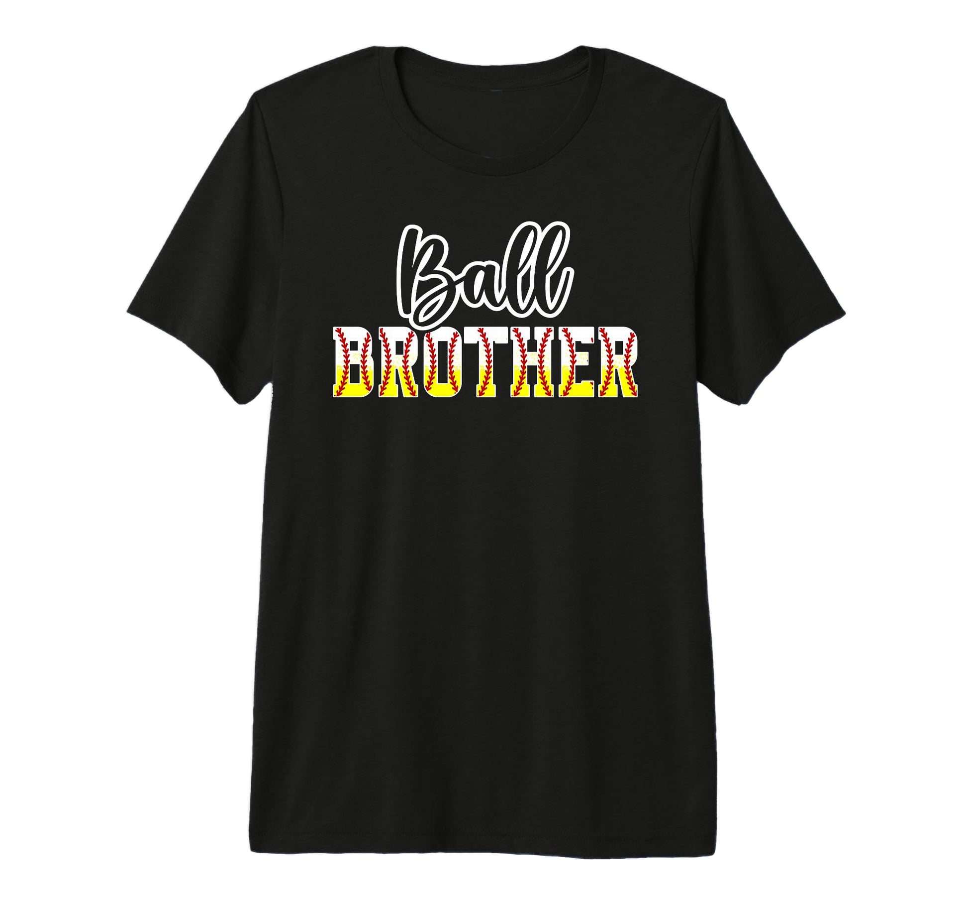 Ball Brother Softball Baseball Brother T-Shirt - Trendy Graphic Men Women - T-Shirt, Sweatshirt, Hoodie