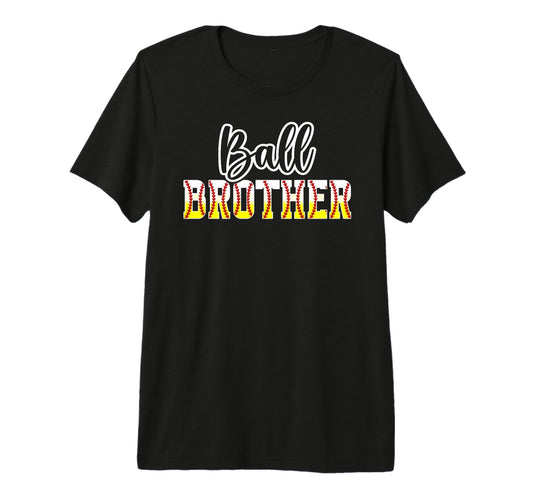 Ball Brother Softball Baseball Brother T-Shirt - Trendy Graphic Men Women - T-Shirt, Sweatshirt, Hoodie