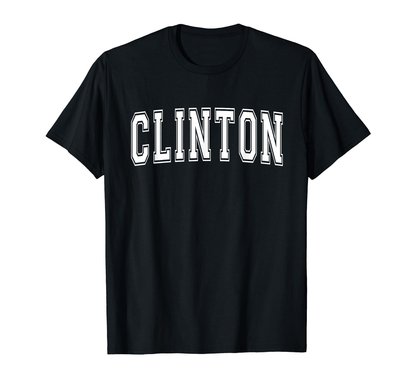 Clinton Ia Iowa Usa Sports Varsity T-Shirt - Streetwear Style for Adults - T-Shirt, Sweatshirt, Hoodie