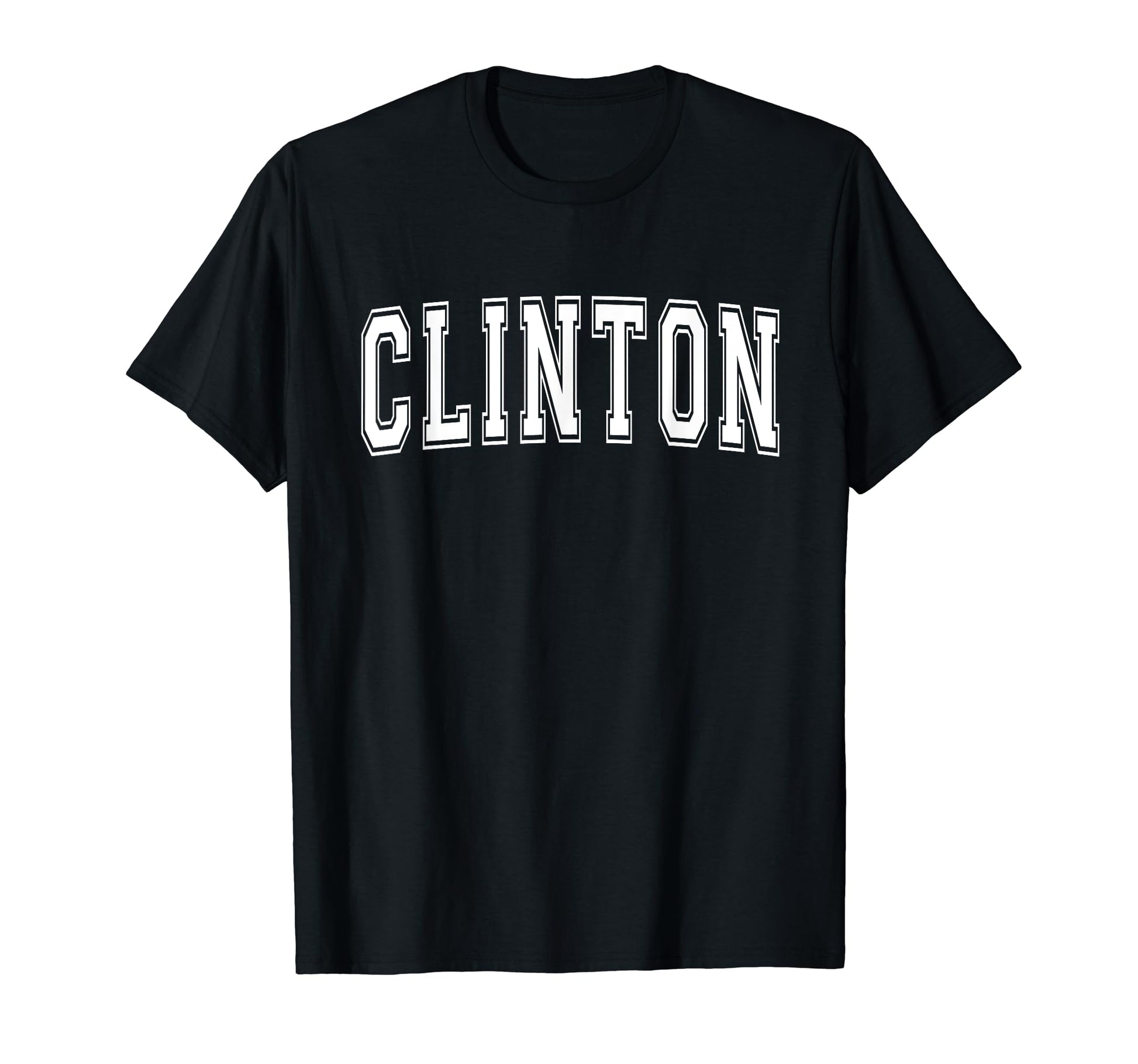 Clinton Ia Iowa Usa Sports Varsity T-Shirt - Streetwear Style for Adults - T-Shirt, Sweatshirt, Hoodie