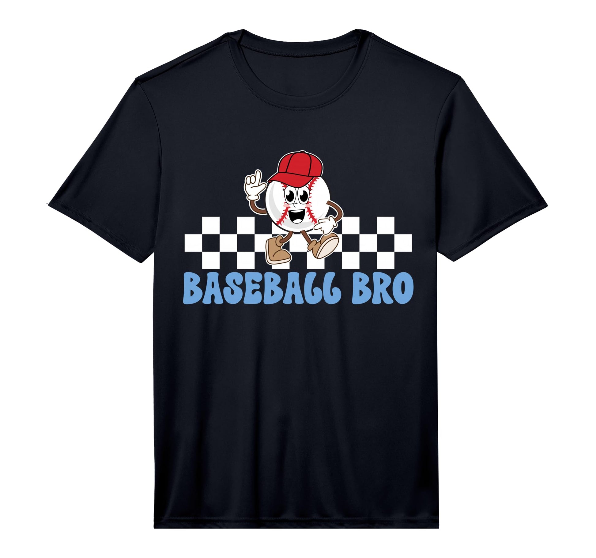 Baseball Bro Proud Baseball Brother T-Shirt - Custom Art Print Unisex - T-Shirt, Sweatshirt, Hoodie