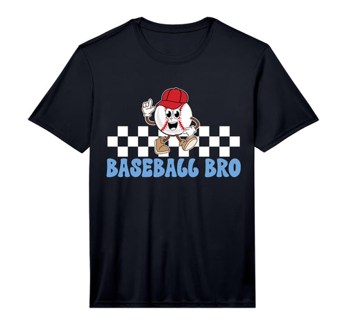 Baseball Bro Proud Baseball Brother T-Shirt - Custom Art Print Unisex - T-Shirt, Sweatshirt, Hoodie