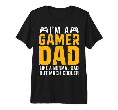 Mens Gaming Lover Daddy Funny Fathers T-Shirt - Unique Graphic Men Women - T-Shirt, Sweatshirt, Hoodie