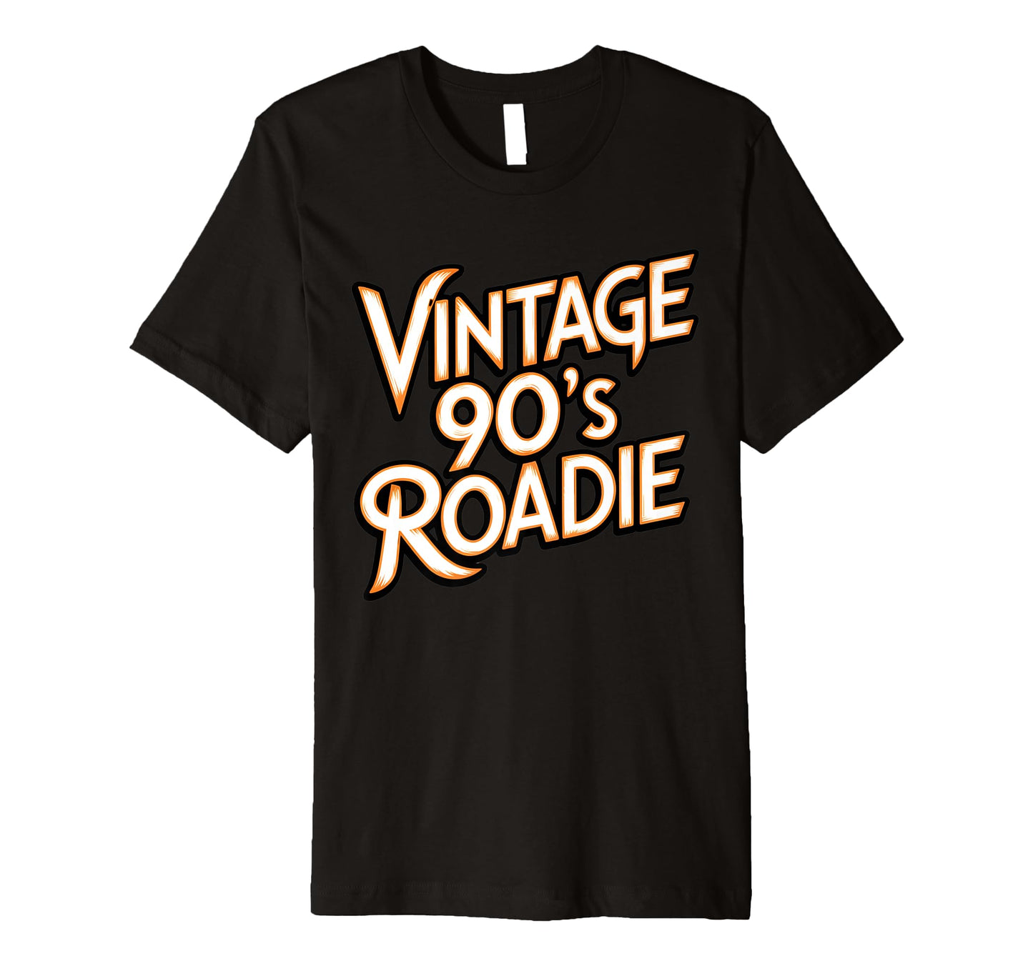 90S Roadie Rock Music Country Grunge T-Shirt - Unique Graphic for Adults - T-Shirt, Sweatshirt, Hoodie