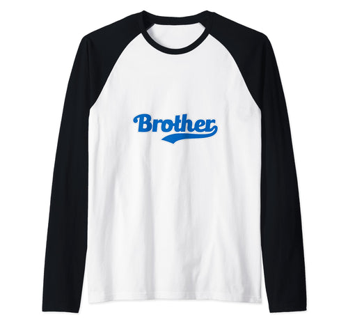 Brother Baseball Sports Team Play Sweatshirt - Minimalist Print Unisex - T-Shirt, Sweatshirt, Hoodie