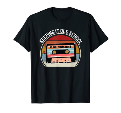 Old School Hip Hop Cassette Tape 80S T-Shirt - Streetwear Style for Adults - T-Shirt, Sweatshirt, Hoodie