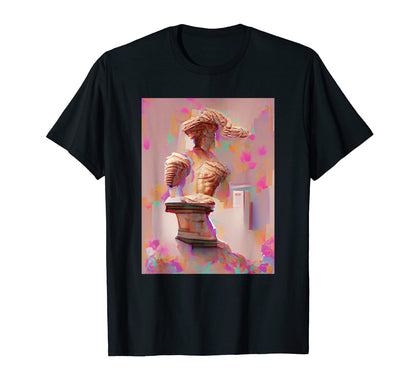 Roman Statue Aesthetic Vaporwave T-Shirt - Novelty Apparel Men Women - T-Shirt, Sweatshirt, Hoodie