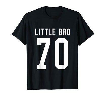 Number 70 Little Bro Biggest Fan T-Shirt - Streetwear Style Men Women - T-Shirt, Sweatshirt, Hoodie