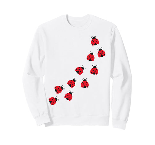 Ladybug Y2K Grunge Teen Whimsy Twee Sweatshirt - Aesthetic Graphic Unisex - T-Shirt, Sweatshirt, Hoodie