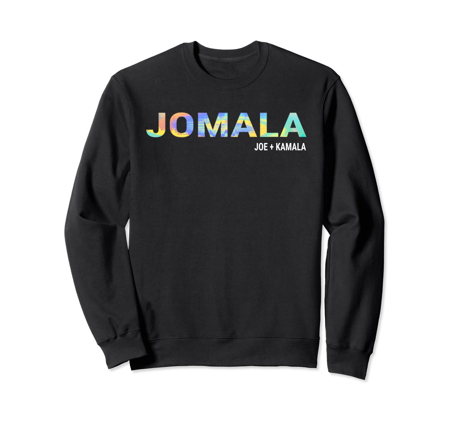 Jomala 2020 Tie Dye Rainbow Joe Sweatshirt - Minimalist Print for Adults - T-Shirt, Sweatshirt, Hoodie