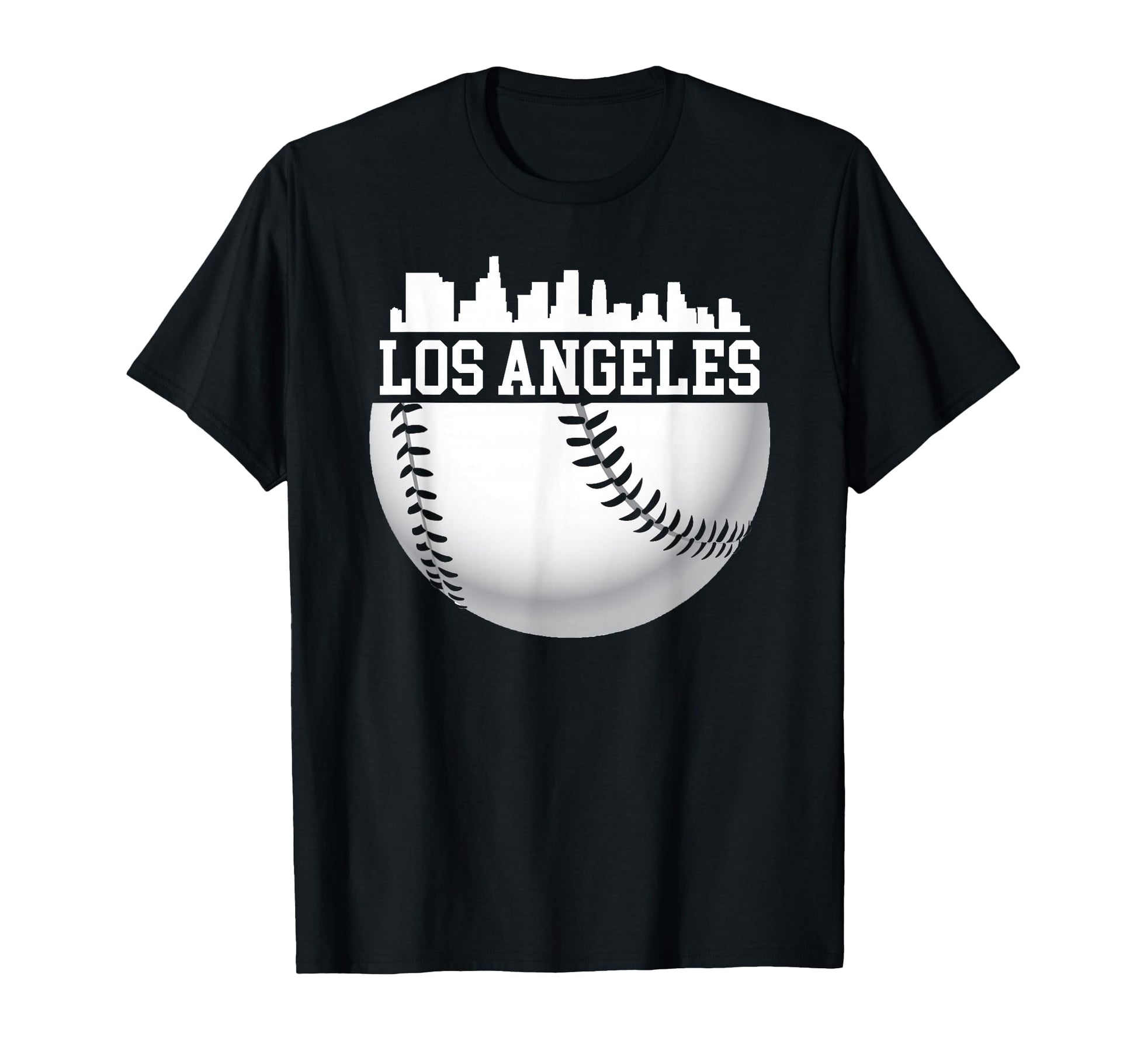 Downtown Los Angeles Baseball California T-Shirt - Unique Graphic Unisex - T-Shirt, Sweatshirt, Hoodie
