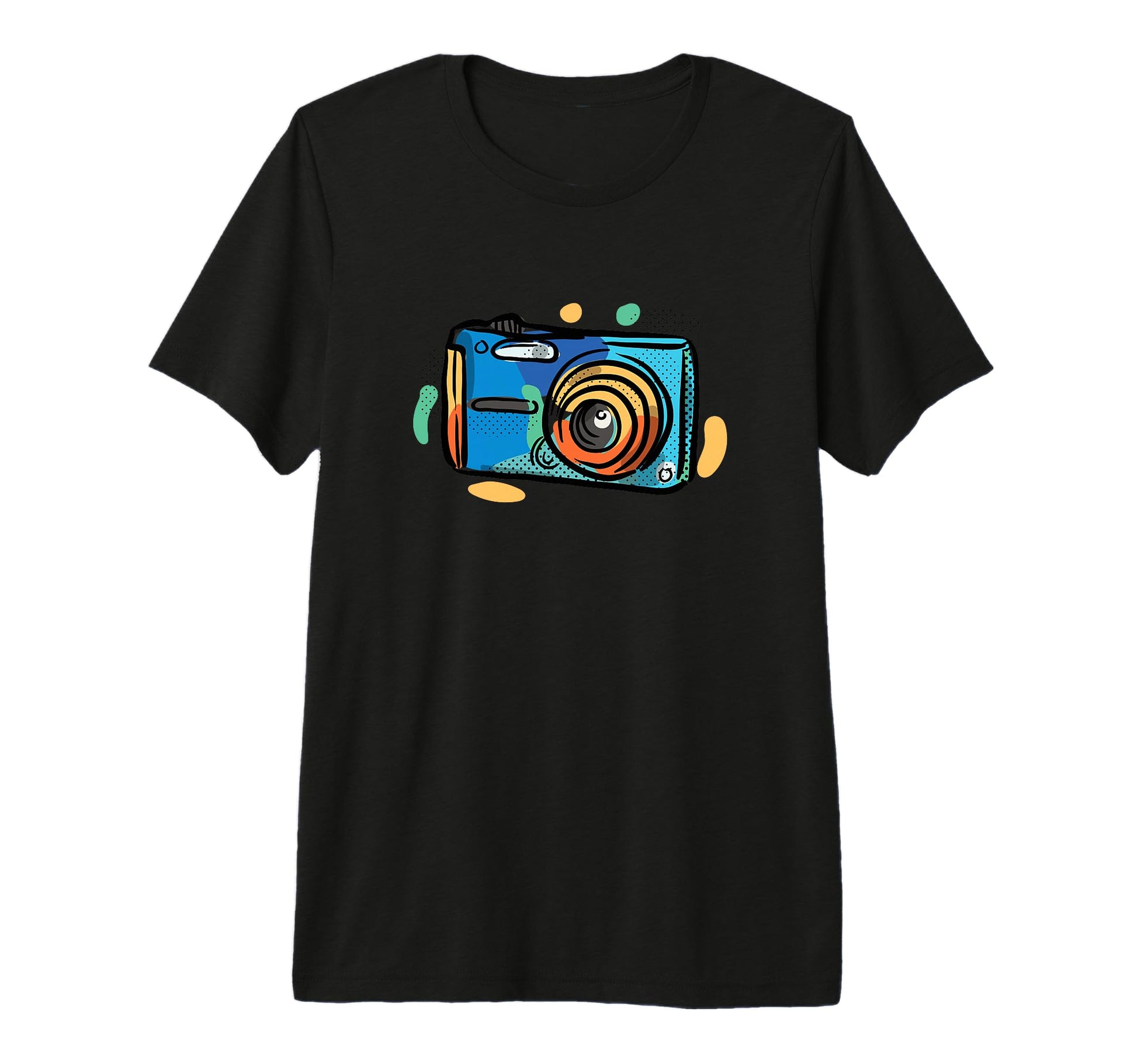Photography Lovers Camera Photographer Tri T-Shirt - Unique Graphic Unisex - T-Shirt, Sweatshirt, Hoodie