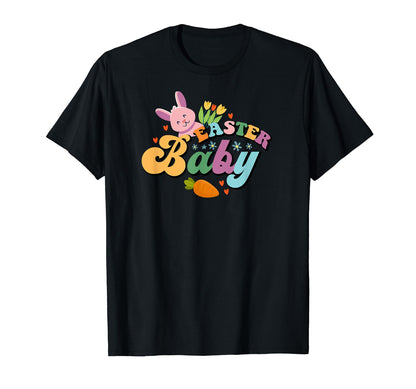 Easter Easter Egg Easter Bunny Pastel T-Shirt - Custom Art Print Men Women - T-Shirt, Sweatshirt, Hoodie
