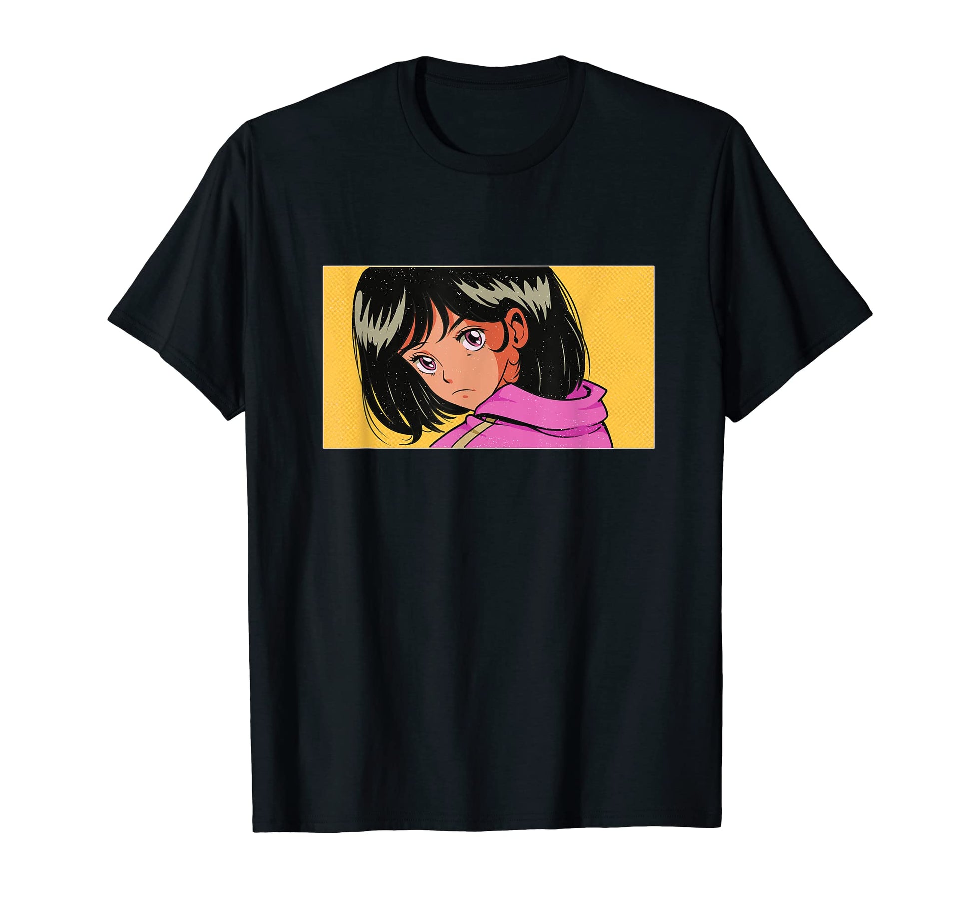Anime Eyes Japan Indie Aesthetic T-Shirt - Graphic Print for Adults - T-Shirt, Sweatshirt, Hoodie
