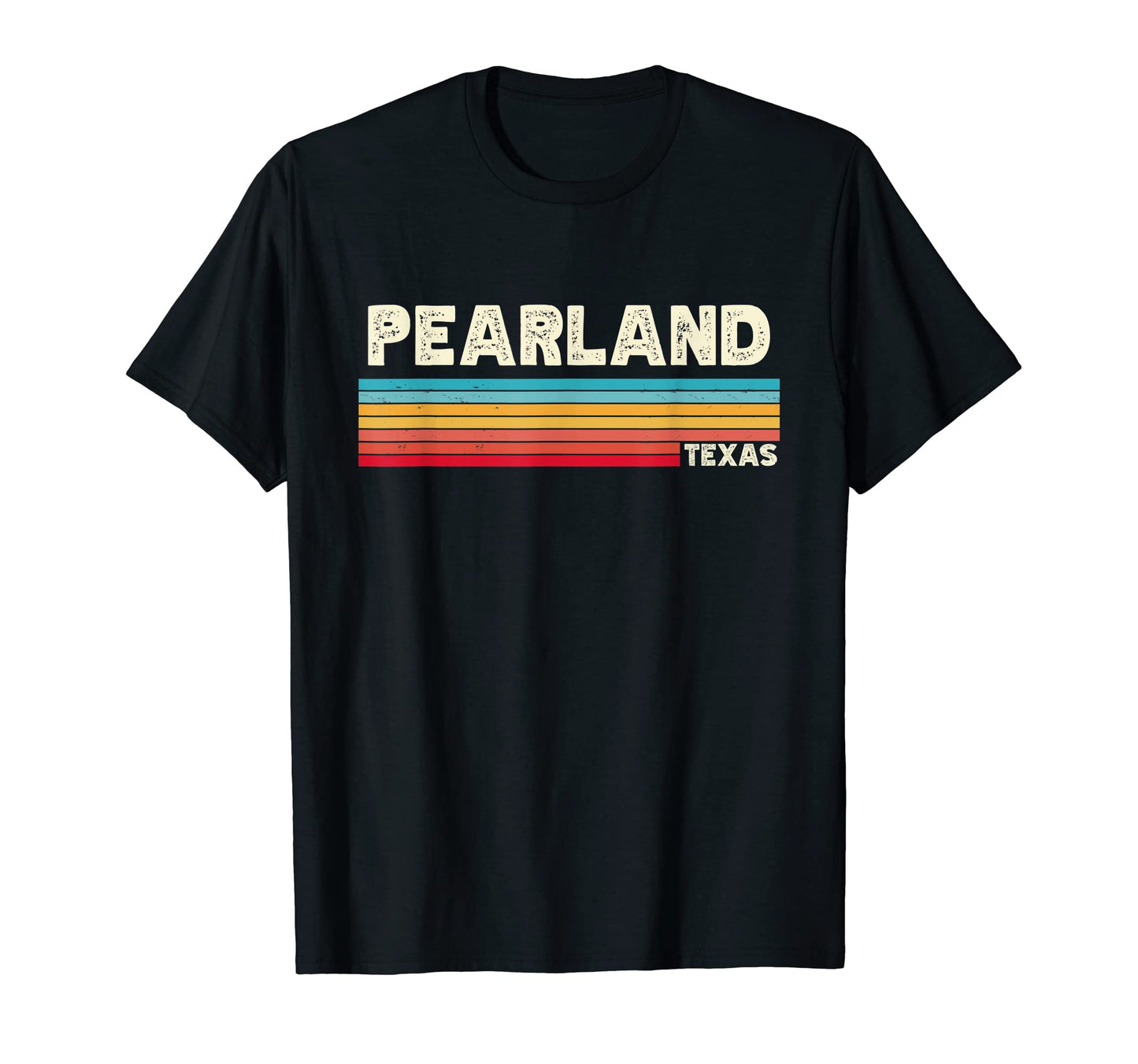 Native Pearland Texas Tx Stripes State T-Shirt - Trendy Graphic Men Women - T-Shirt, Sweatshirt, Hoodie