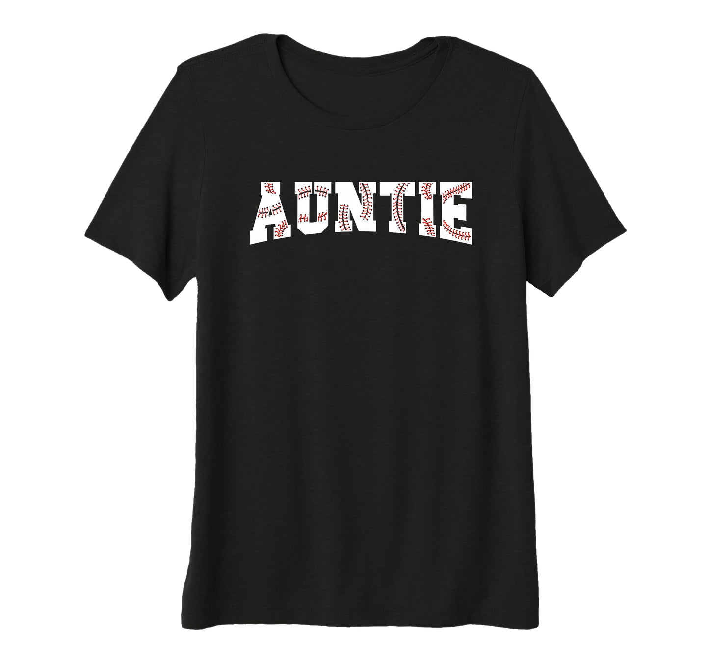 Womens Baseball Auntie Nephew Game Day T-Shirt - Novelty Apparel Men Women - T-Shirt, Sweatshirt, Hoodie
