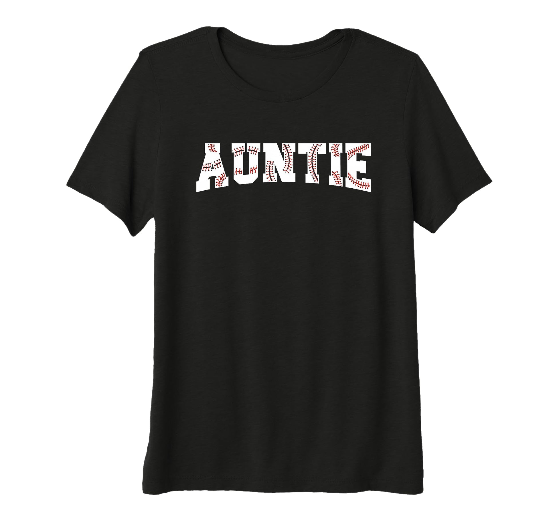 Womens Baseball Auntie Nephew Game Day T-Shirt - Novelty Apparel Men Women - T-Shirt, Sweatshirt, Hoodie