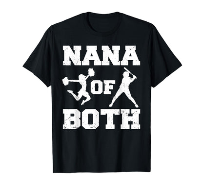Nana Both Funny Baseball And Cheer T-Shirt - Aesthetic Graphic Men Women - T-Shirt, Sweatshirt, Hoodie
