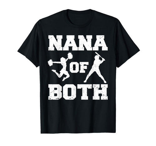 Nana Both Funny Baseball And Cheer T-Shirt - Aesthetic Graphic Men Women - T-Shirt, Sweatshirt, Hoodie