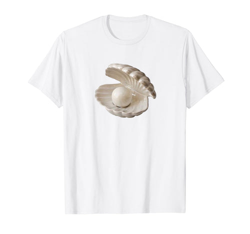 Clam Coquette Girlcore Y2K Aesthetic T-Shirt - Graphic Print for Adults - T-Shirt, Sweatshirt, Hoodie