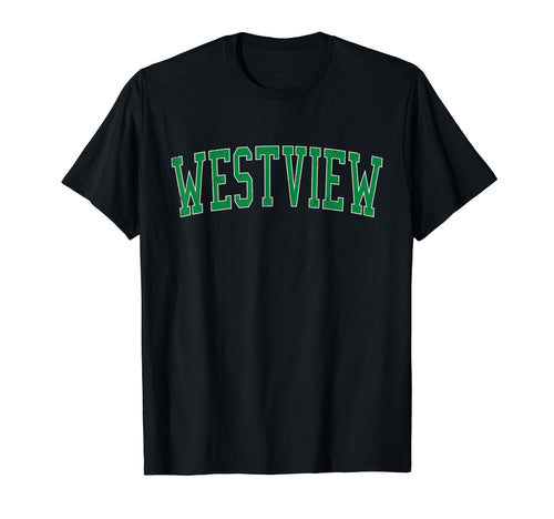 Westview Fl Distressed Green Varsity T-Shirt - Streetwear Style Unisex - T-Shirt, Sweatshirt, Hoodie