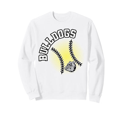 Bulldogs Softball Mom Game Day Sweatshirt - Streetwear Style Men Women - T-Shirt, Sweatshirt, Hoodie