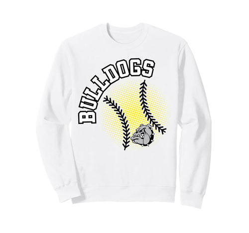 Bulldogs Softball Mom Game Day Sweatshirt - Streetwear Style Men Women - T-Shirt, Sweatshirt, Hoodie