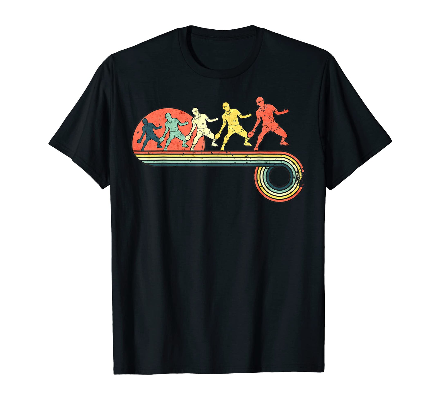 Table Tennis Ping Pong Player Sunset T-Shirt - Custom Art Print Men Women - T-Shirt, Sweatshirt, Hoodie
