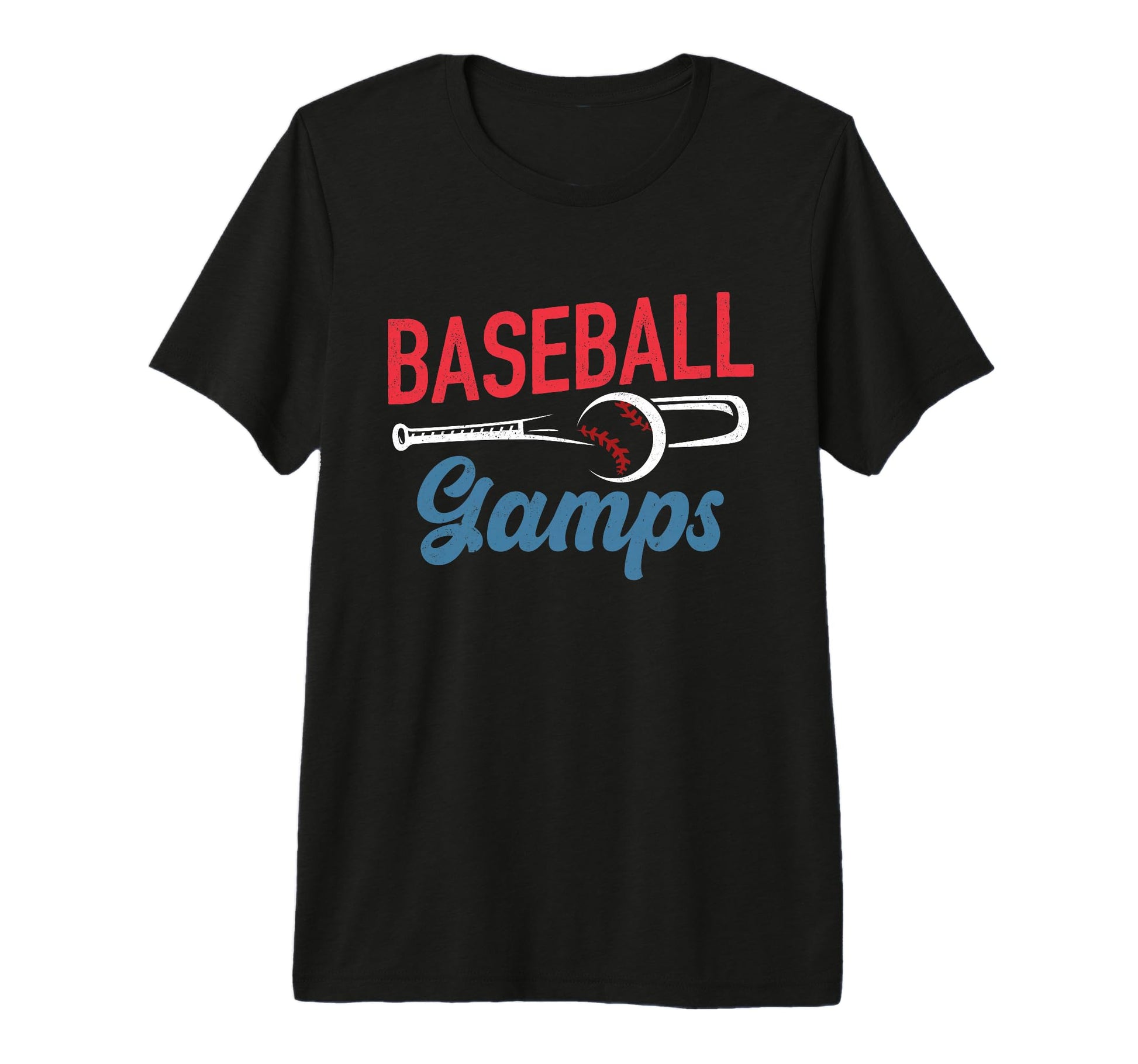 Mens Baseball Gamps Life Happy Fathers T-Shirt - Novelty Apparel Men Women - T-Shirt, Sweatshirt, Hoodie