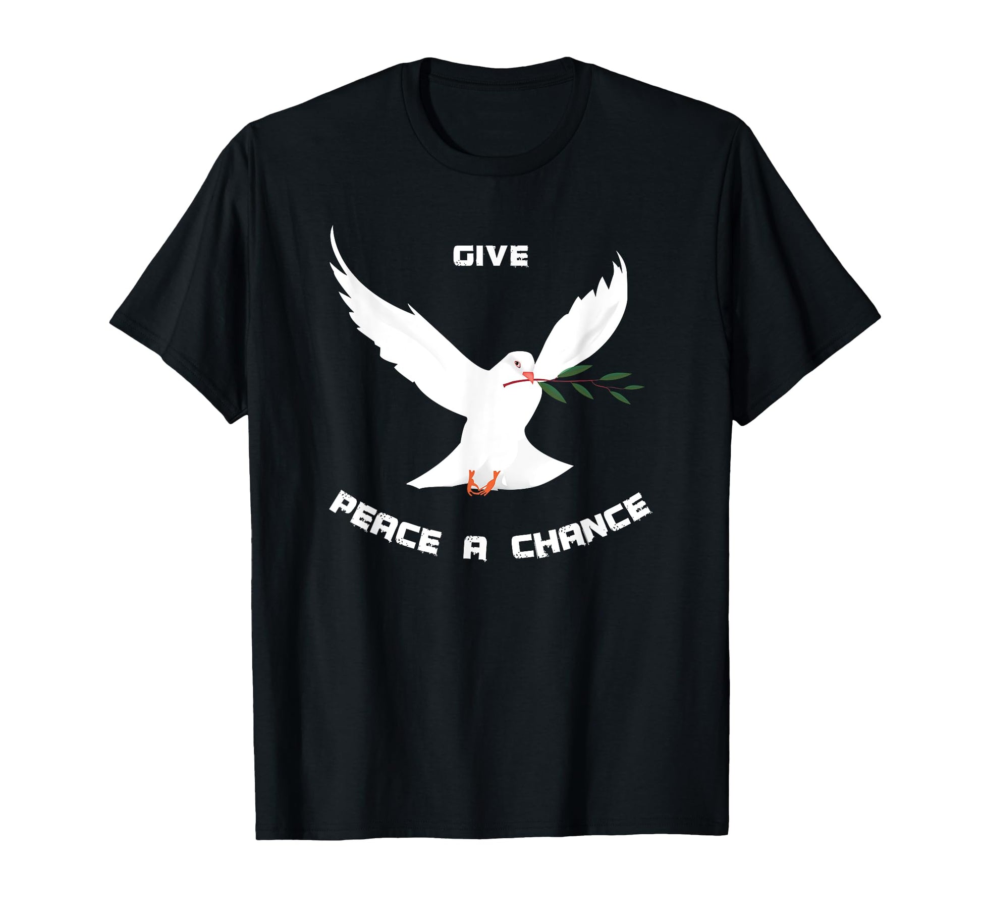 Give Peace Chance Peace World Peace Love T-Shirt - Trendy Graphic Unisex - T-Shirt, Sweatshirt, Hoodie