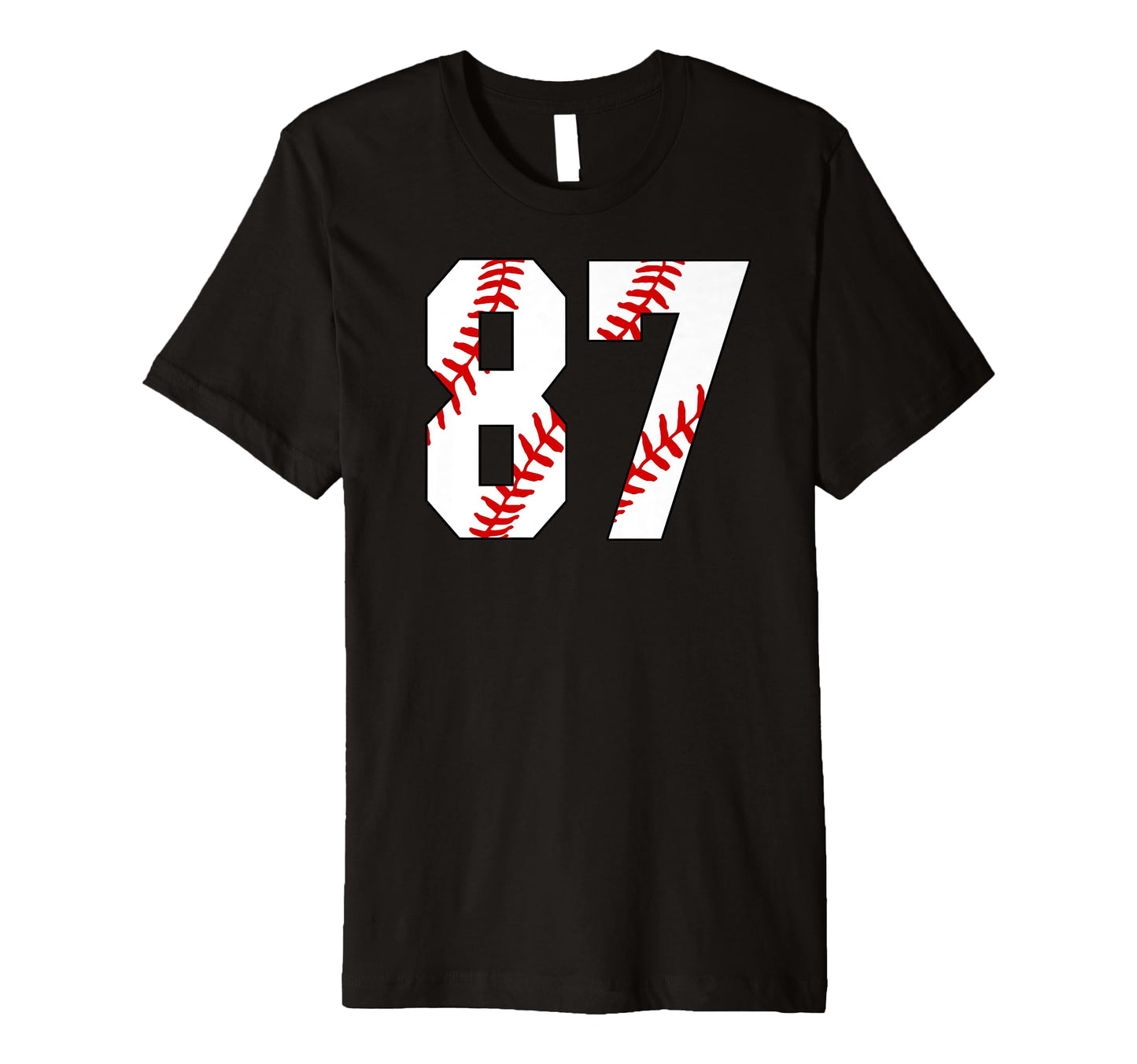 Baseball Mom 87 Jersey Baseball T-Shirt - Casual Everyday Wear for Adults - T-Shirt, Sweatshirt, Hoodie