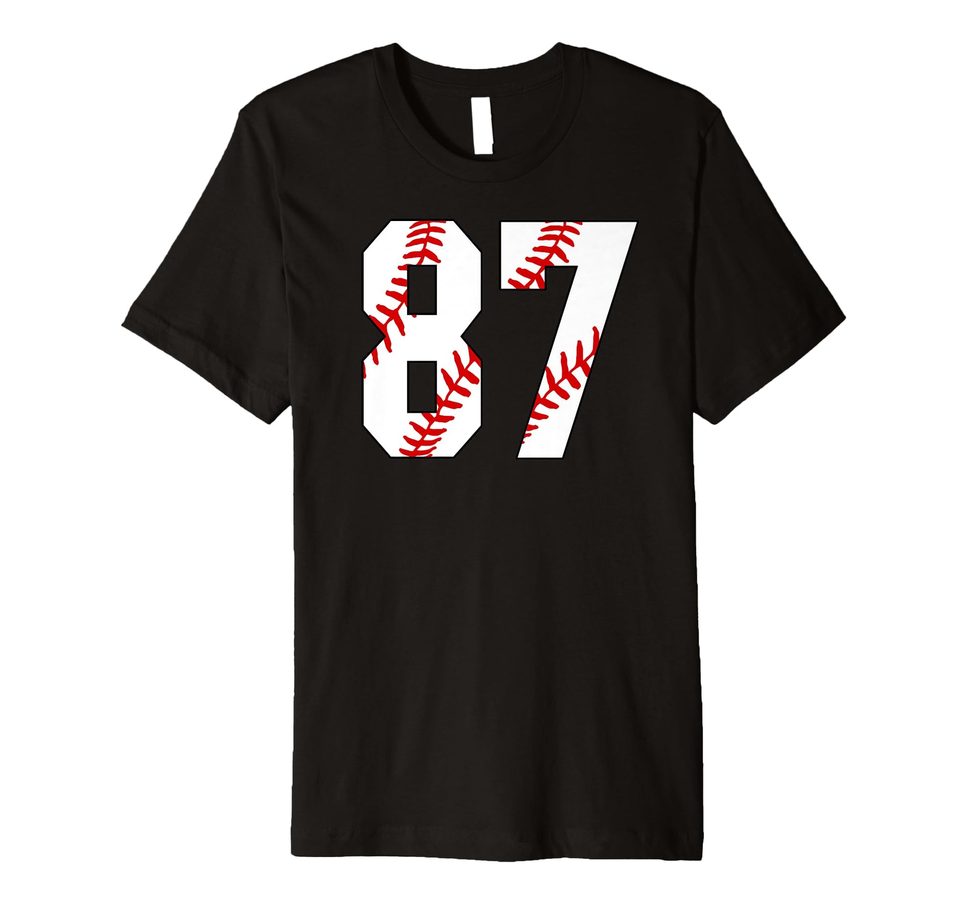Baseball Mom 87 Jersey Baseball T-Shirt - Casual Everyday Wear for Adults - T-Shirt, Sweatshirt, Hoodie
