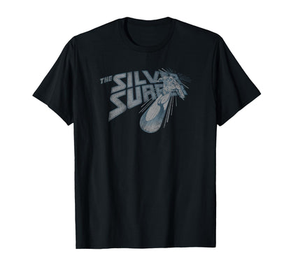 Marvel Fantastic Four Silver Surfer Logo T-Shirt - Aesthetic Graphic Unisex - T-Shirt, Sweatshirt, Hoodie