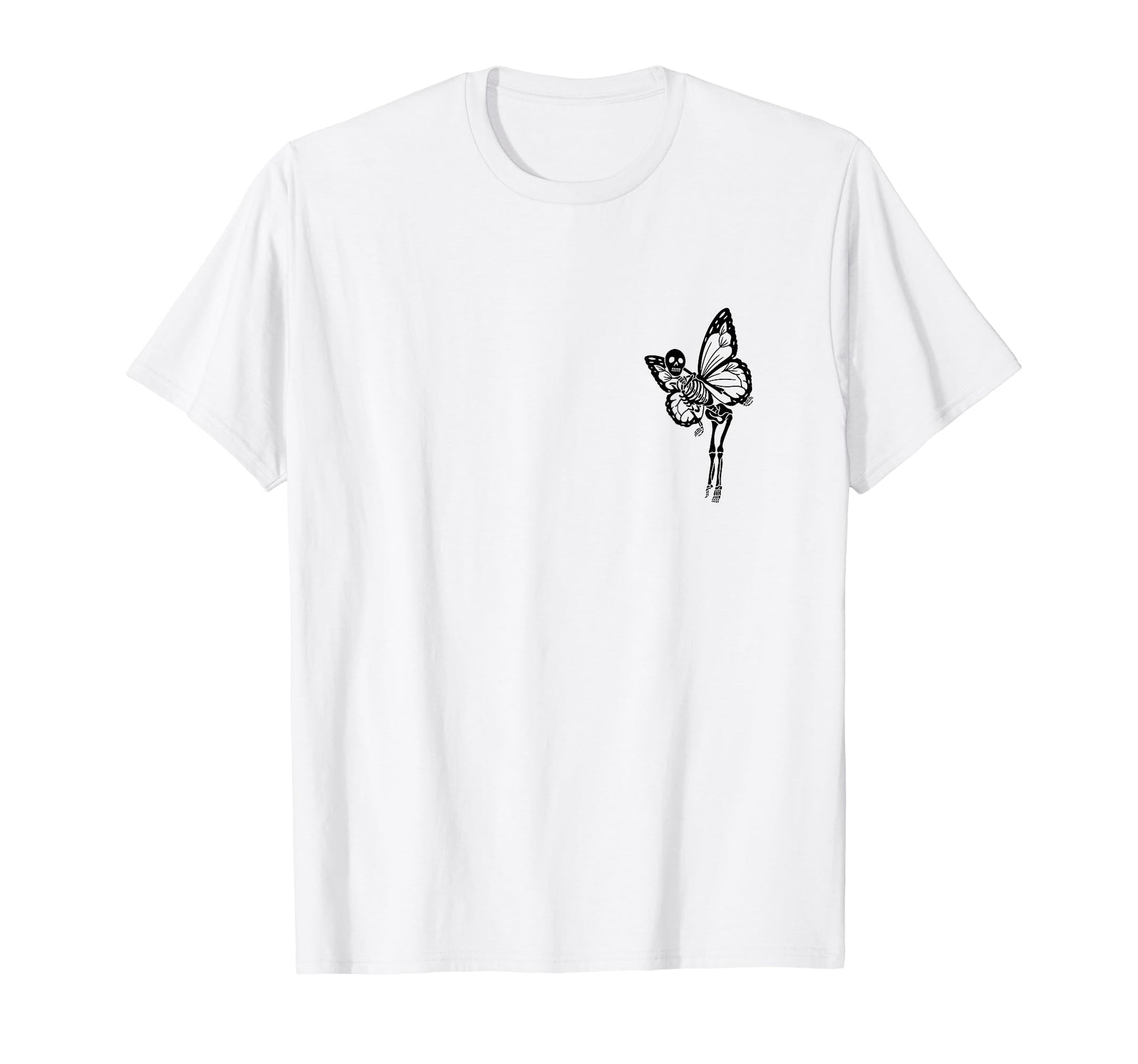 Y2K Skeleton Fairy Grunge T-Shirt - Novelty Apparel Men Women - T-Shirt, Sweatshirt, Hoodie