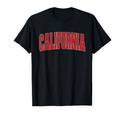 California Usa State Ca Varsity T-Shirt - Aesthetic Graphic Men Women - T-Shirt, Sweatshirt, Hoodie