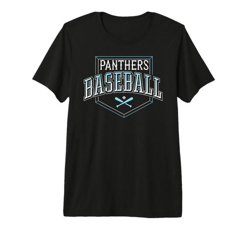 Panthers Baseball Mom Sports Game Day T-Shirt - Minimalist Print Unisex - T-Shirt, Sweatshirt, Hoodie