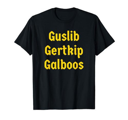 Guslib Gertkip Galboos Funny Y2K T-Shirt - Minimalist Print for Adults - T-Shirt, Sweatshirt, Hoodie