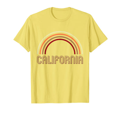 California And Rainbow T-Shirt - Casual Everyday Wear for Adults - T-Shirt, Sweatshirt, Hoodie