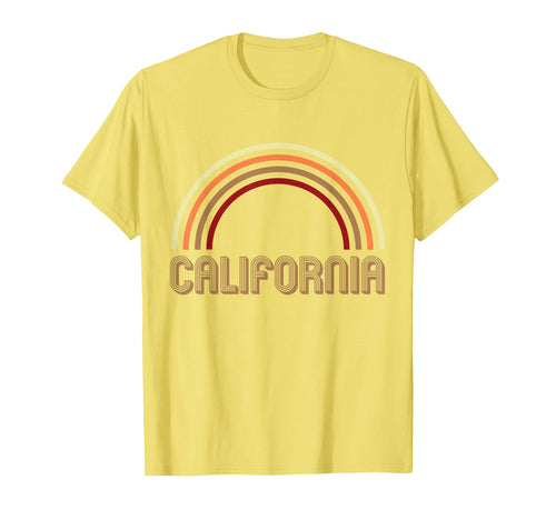 California And Rainbow T-Shirt - Casual Everyday Wear for Adults - T-Shirt, Sweatshirt, Hoodie